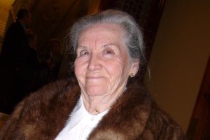 Isabel Martínez Redondo, nieta del poeta Sotomayor, el día de la inauguración del Museo.