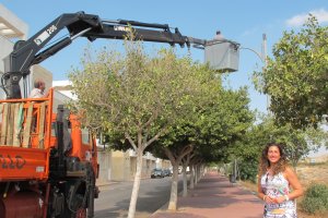 La concejal de Obras veratense, Belén Carnicer.