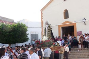 Fiesta de Urcal en honor a su patrona la Virgen de los Dolores en una edición anterior.