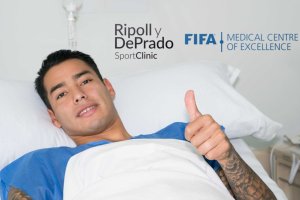 Sergio Araújo tras ser intervenido en Murcia.