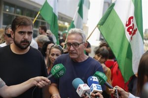 Óscar Reina y Diego Cañamero en una imagen de archivo.