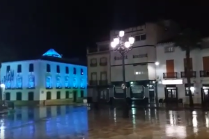 La lluvia hace acto de presencia en Albox.