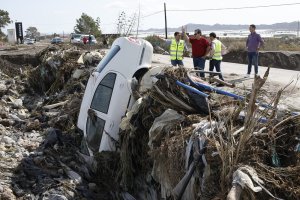 Los daños del último temporal son cuantiosos en la provincia.