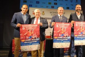 Sebas Fernández en la puesta de largo del partido internacional.