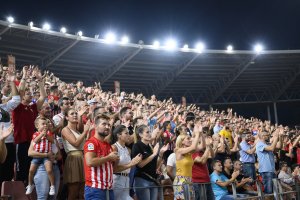 El Mediterráneo registró una gran entrada ante el Girona.