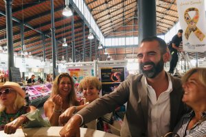 El alcalde de Almería junto a la asociación ARGAR