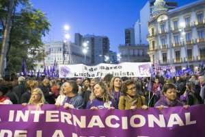 Imagen de archivo de la manifestación del pasado 8 de marzo.