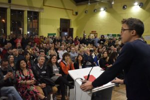 Acto con Errejón en Almería.