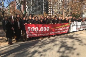 Concentración en demanda de la línea eléctrica Caparacena-Vera