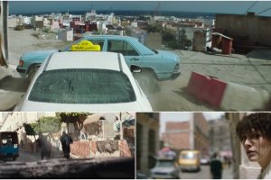 Montaje con varios fotogramas del filme rodado en Almería en verano de 2018.