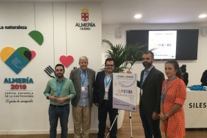 Carlos Sánchez, Mariano Palacín, Antonio Jesús Rodríguez, Ramón Fernández-Pacheco y Aránzazu Martín en el IV Foro de las ideas.