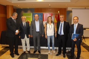 Presidencia del acto inaugural del Foro Andalucía y Marruecos educando en la diversidad.