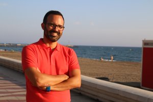 José Antonio Fernández, en Almería