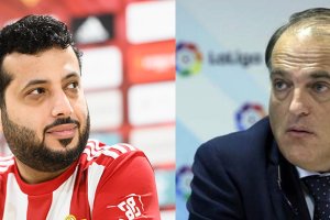 Turki Al-Skeikh y Javier Tebas se han reunido este domingo en Almerimar.