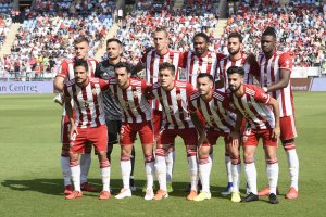 El once del Almería.