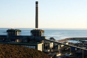 Central térmica ubicada en el término municipal de Carboneras.