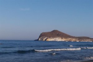 Playa de Genoveses en el Parque Natural de Cabo de Gata-Níjar.