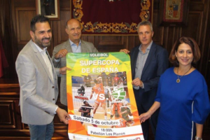 Presentación de la Supercopa de España.