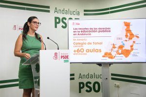 La diputada autonómica del PSOE de Almería Noemí Cruz