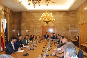 Reunión celerada este jueves en el Ministerio de Trasición Ecológica.