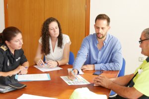 Reunión en el consistorio abderitano.