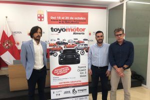 Ramón Balazote, Carlos Sánchez y Juan Felipe Navarro.