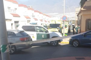 Imagen del lugar donde se ha producido la detención en Las Norias.