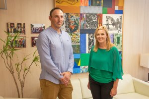 Ismael Torres y Teresa Piqueras.