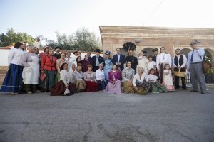 Las calles de Terque se llenaron de vestimentas y oficios tradicionales.