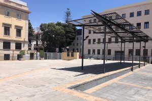 Plaza López Falcón que va a ser remodelada