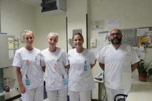 Las tres estudiantes de Erasmus realizan sus prácticas en El Ejido.