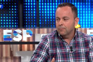 Sergio Fernández, ayer en Antena 3 TV.