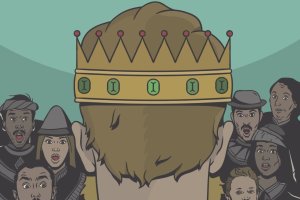 Detalle del cartel diseñado por el ilustrador Matu Santamaría.