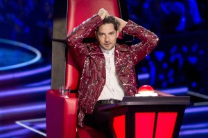 David Bisbal, durante la grabación del program.