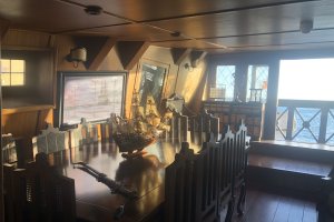 Interior del Galeón Andalucía.