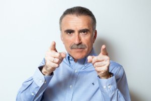 El presentador Juan y Medio.