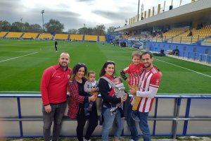 Aficionados del Almería.