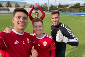 Darwin, Balliu, Vada y Fernando se lo pasaron en grande.