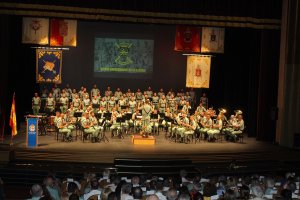La Unidad de Música, Banda de Guerra, que participará en Esencia Cofrade; y coro de La Legión.