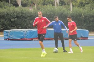 Petrovic y Aguza, cada día mejor.