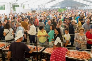 La carpa de la feria presentó un gran aspecto durante los tres días.