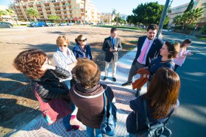 Los concejales mantuvieron un encuentro con representantes de ‘Abdera’.