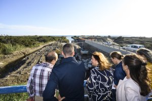 Visita de las autoridades.