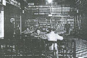 Biblioteca Pública de Almería. Febrero de 1935