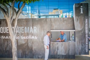 Imagen de archivo de la Oficina de Turismo de Roquetas de Mar, de la web del Ayuntamiento de Roquetas.