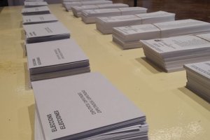 Papeletas en una imagen de archivo.