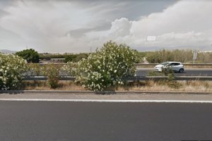 Captura de pantalla de Google Maps de la AL12.