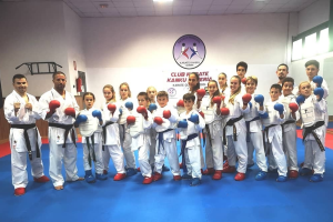 Los protagonistas de un gran evento.