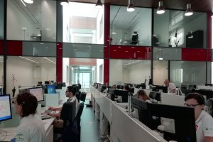 Oficinas del 112 en Andalucía.