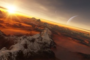 Imagen de un planeta que ilustra la iniciativa de la IAU.